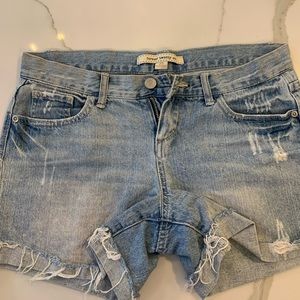 Size 25 Forever21 Light Jean shorts